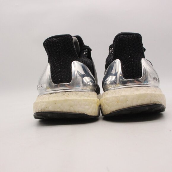 Adidas UltraBoost 2.0 Silver Medal Black Men's Size 10 Athletic Shoes BB4077 - Picture 5 of 9